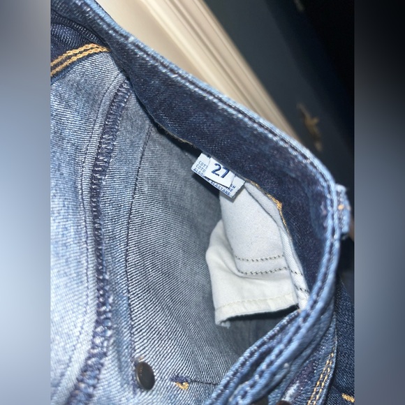 Hudson Womens size 27 waist blue jeans - Picture 3 of 3